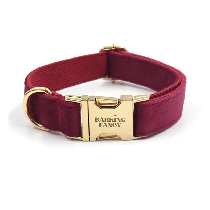 Signature Velvet Collar - Wine