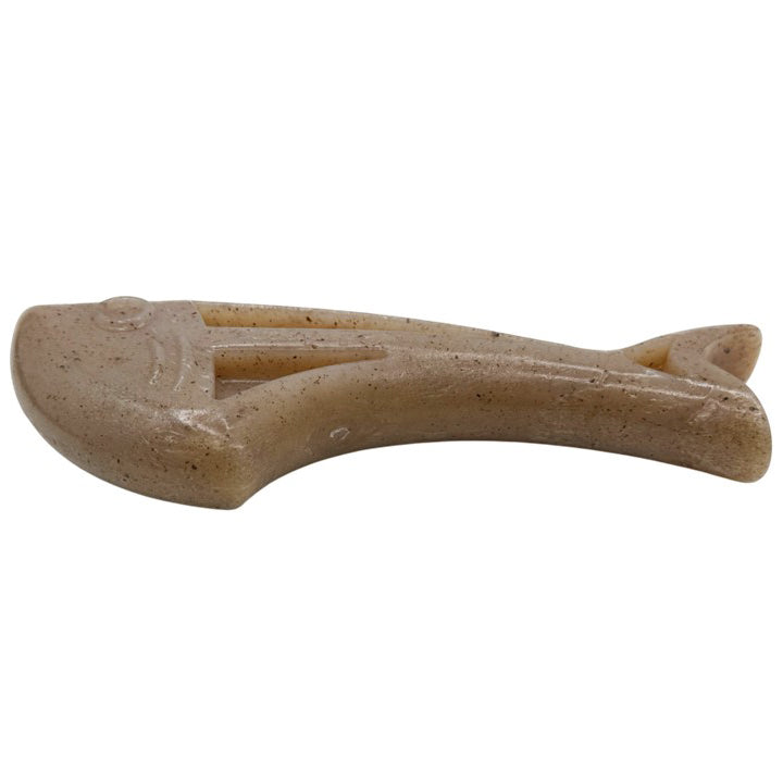 Dog Fish Nylon Dog Chew & Enrichment Toy | Ultra-Durable for Aggressive Chewers | SodaPup