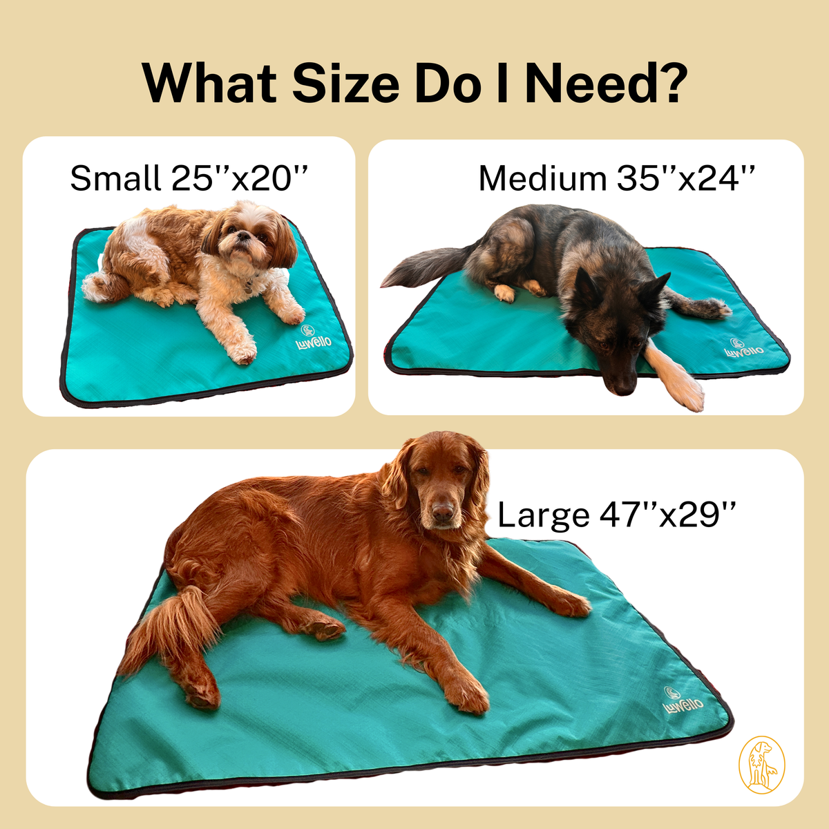 Non-Slip Settle Mat: Grip backing