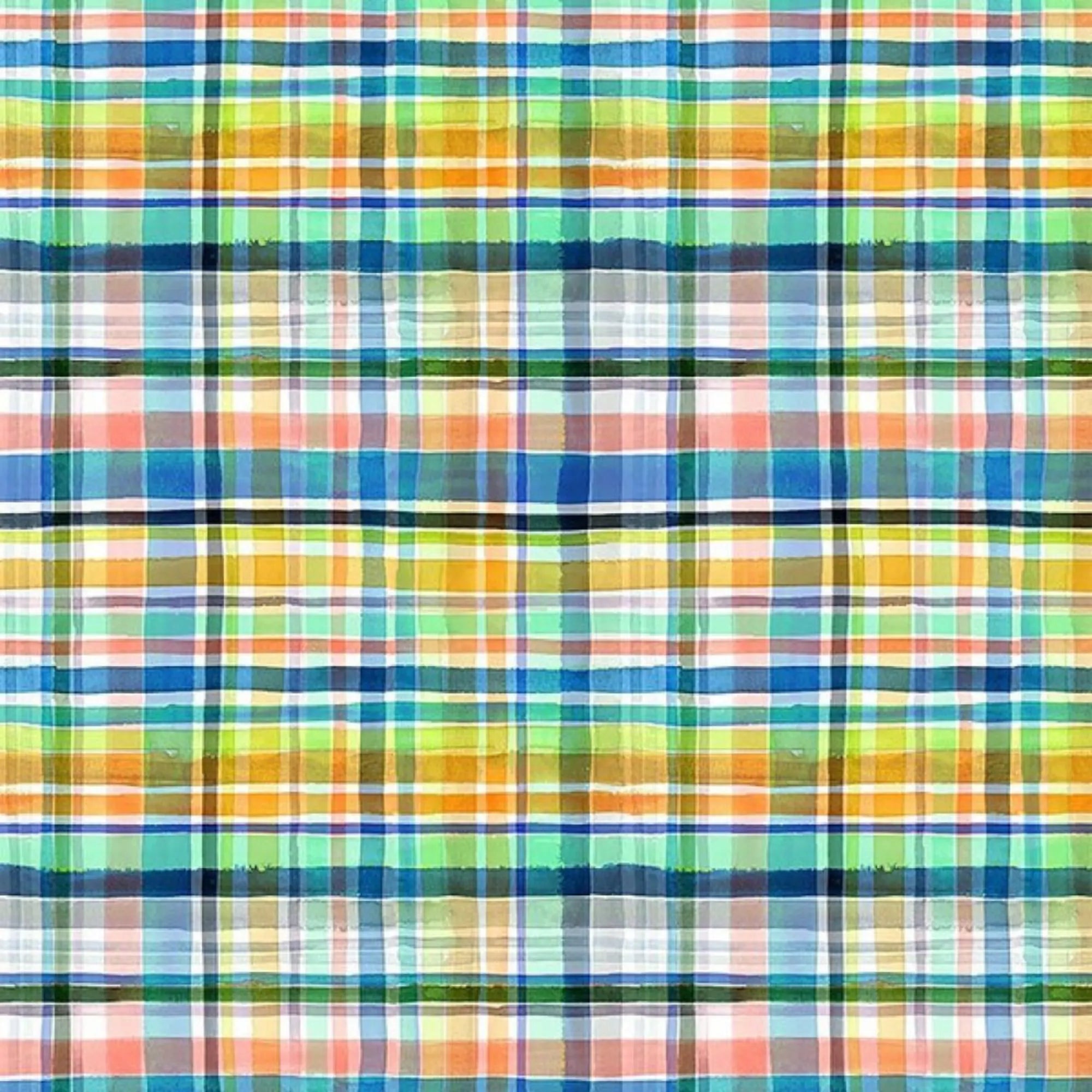 Spring Plaid Dog Bandana Happy Tails Outfitters