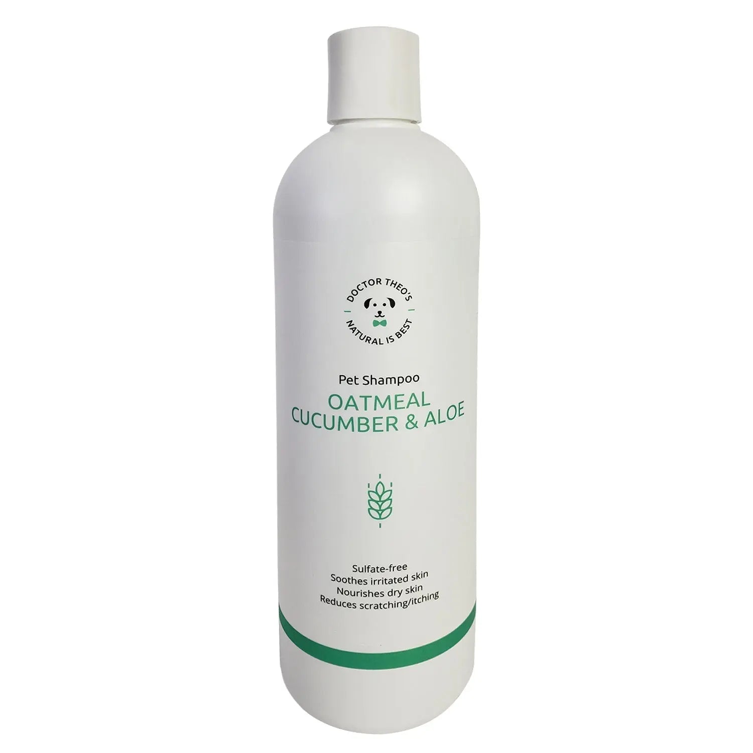 Dr. Theo's Dog Shampoo – Oatmeal, Cucumber & Aloe (16 oz) American Pet Supplies