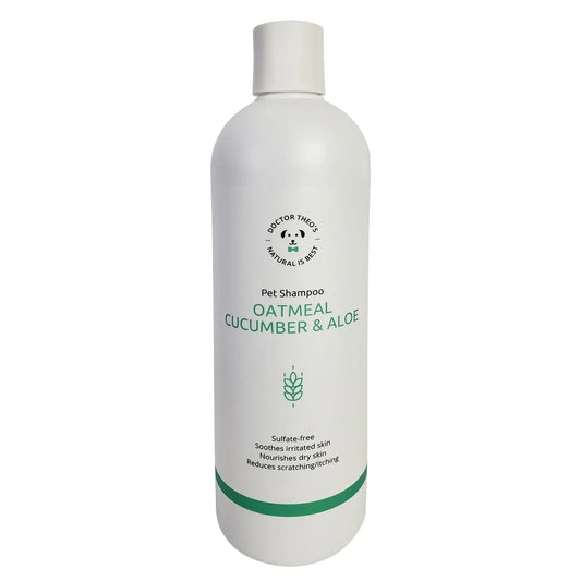 Dr. Theo's Dog Shampoo – Oatmeal, Cucumber & Aloe (16 oz) American Pet Supplies