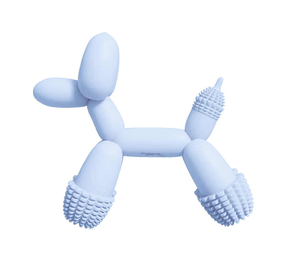 Balloon Dog Toy Blue SANDDOG
