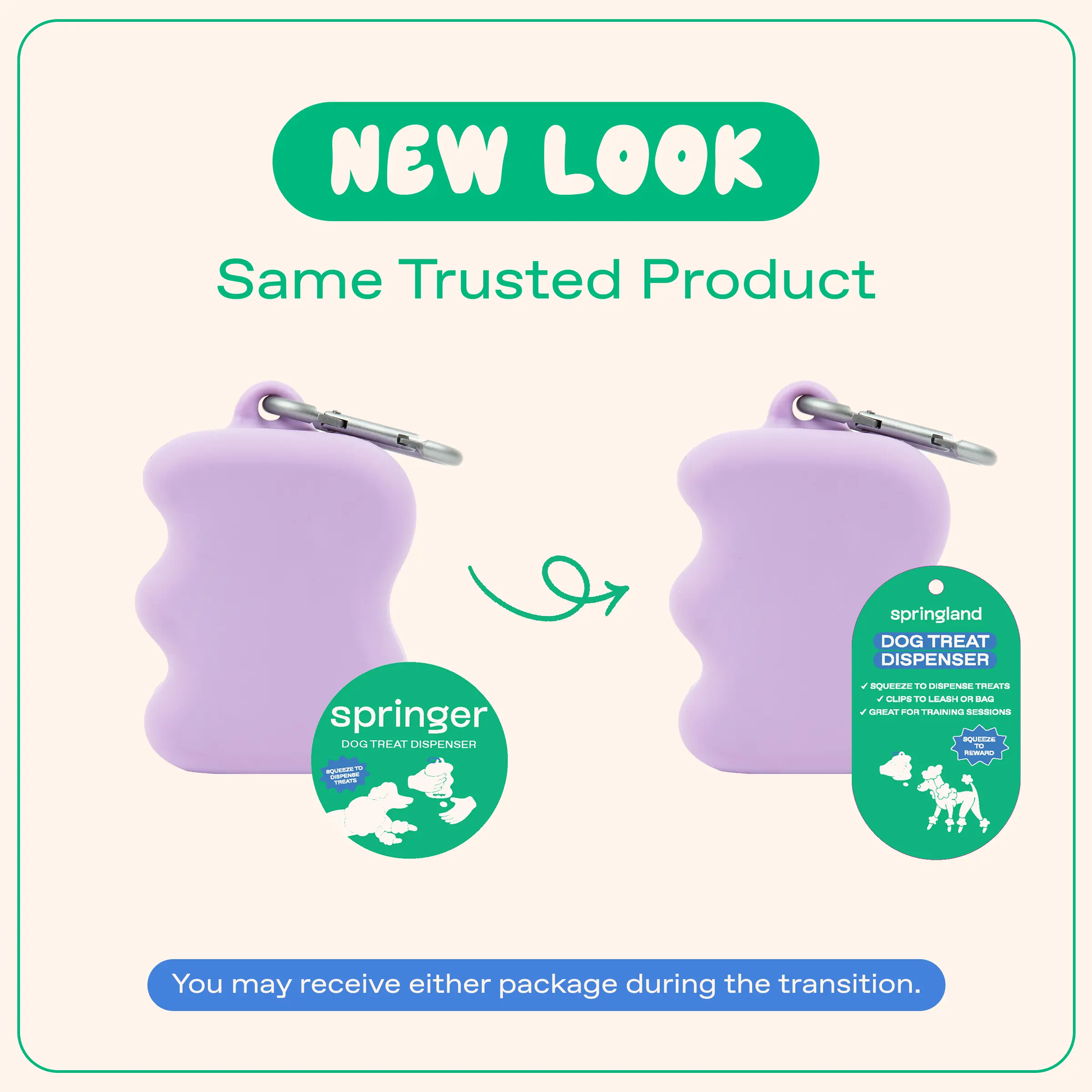 Silicone Dog Treat Dispenser Springland Pets