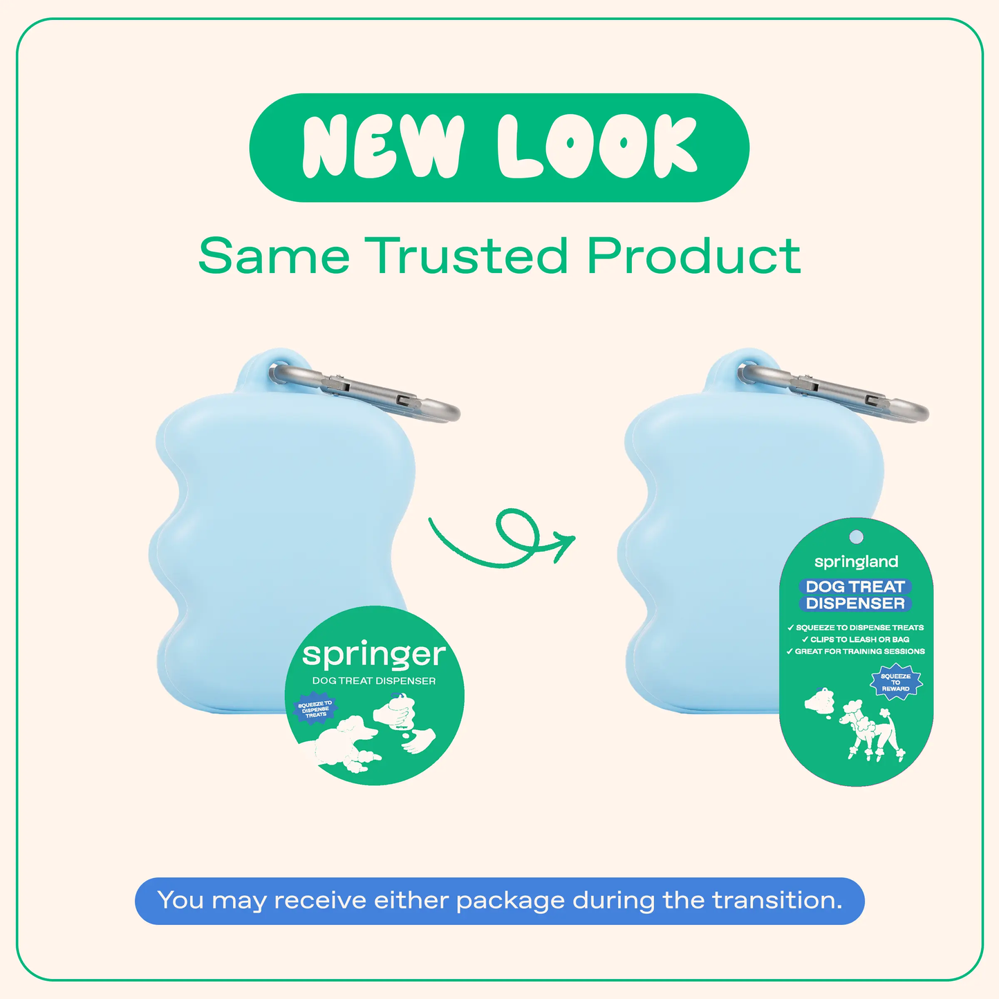 Silicone Dog Treat Dispenser Springland Pets