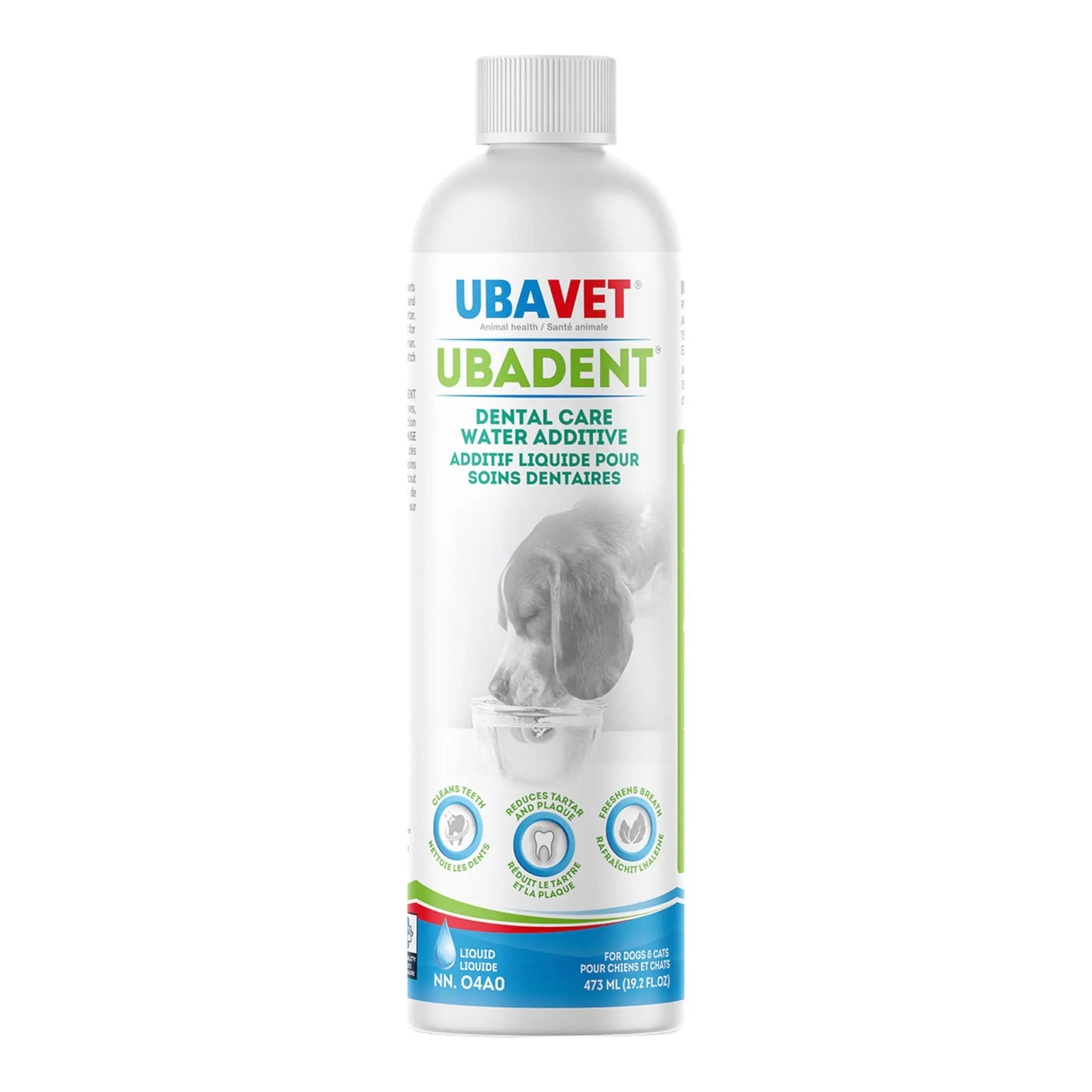UBAVET Ubadent Dental Water Additive for Dogs & Cats – (16 fl oz / 473ml) American Pet Supplies