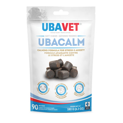 UBAVET Ubacalm Calming and Stress Relief Soft Dog Chews American Pet Supplies