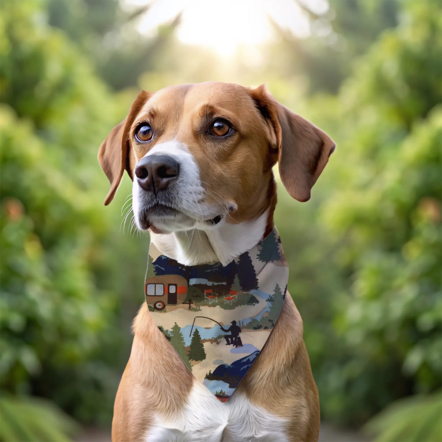 Camping Dog Bandana - K9 Outdoors