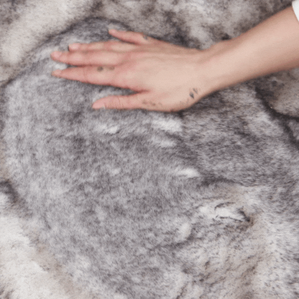 PupProtector™ Luxe Waterproof Bed Runner - Ultra Soft Chinchilla Paw.com