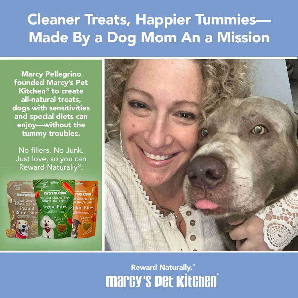 Marcy's Pet Kitchen-Vet Recommend- All Natural-Vegan Homemade,-Gluten Free-Chicken Free-for Sensitive Stomachs-Made in The USA Only Marcy's Pet Kitchen
