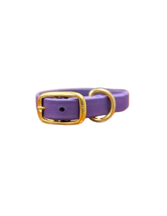 Violet Waterproof Biothane Collar Le Gray Haus