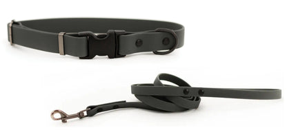 Waterproof Collar and Leash Set Euro-Dog Collars and Leads