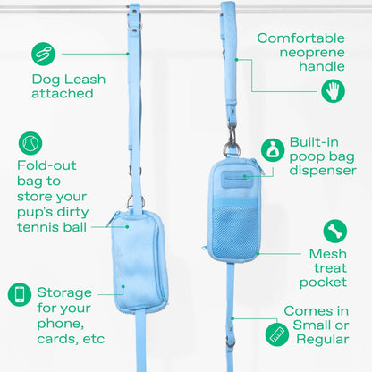Neoprene Dog Walk Bag with Leash Springland Pets