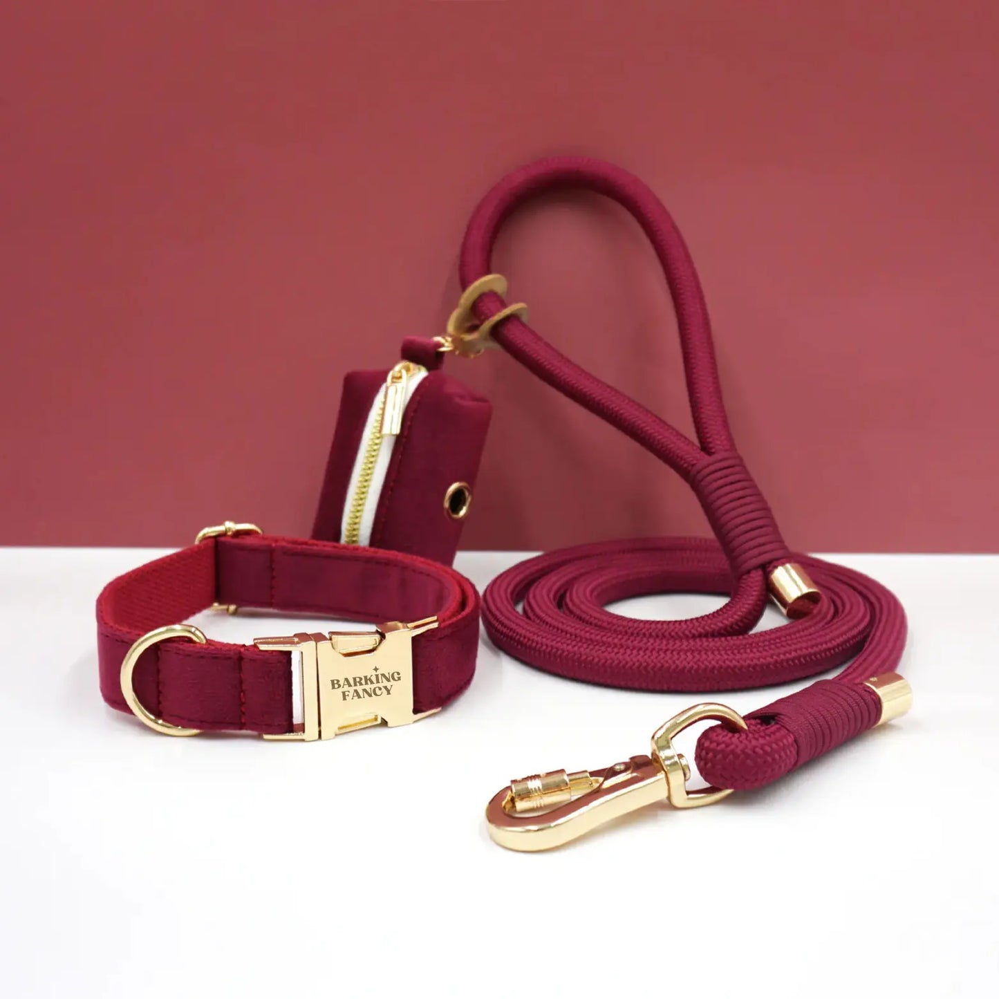 Velvet Holiday Walk Set - Wine Barking Fancy