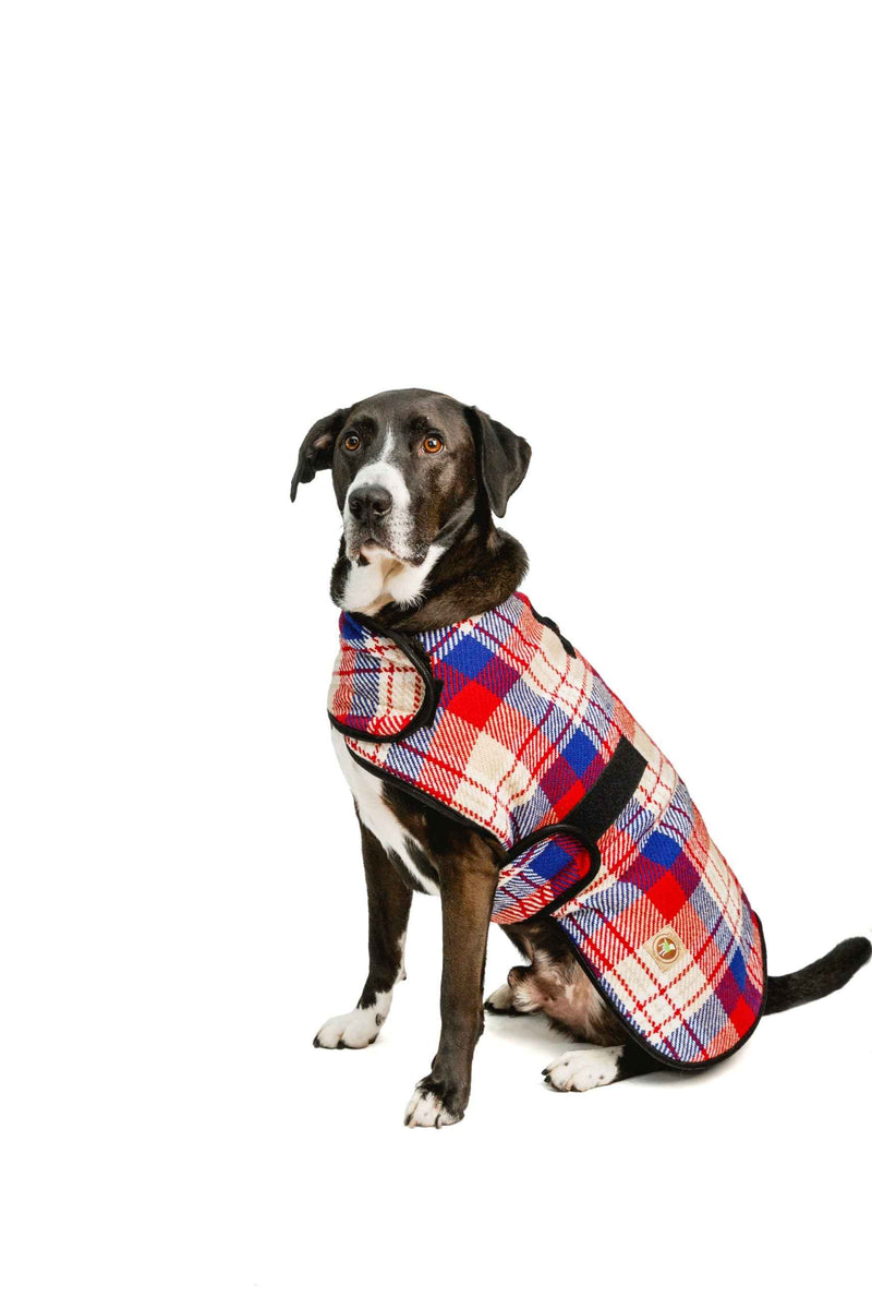 Red Field Blanket Dog Coat