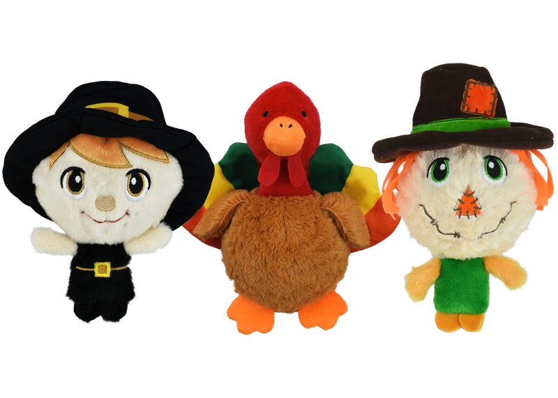 Multipet Harvest Knobby Noggins 7"