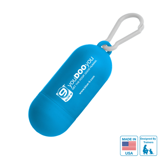 youDOOyou - Poop Bag Dispenser Blue-9 Pet Products