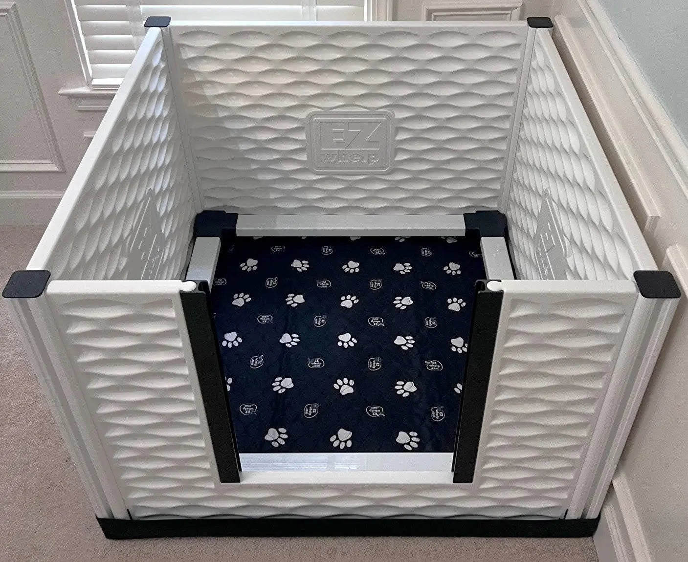 EZclassic TALL Whelping Box w/Rails EZwhelp