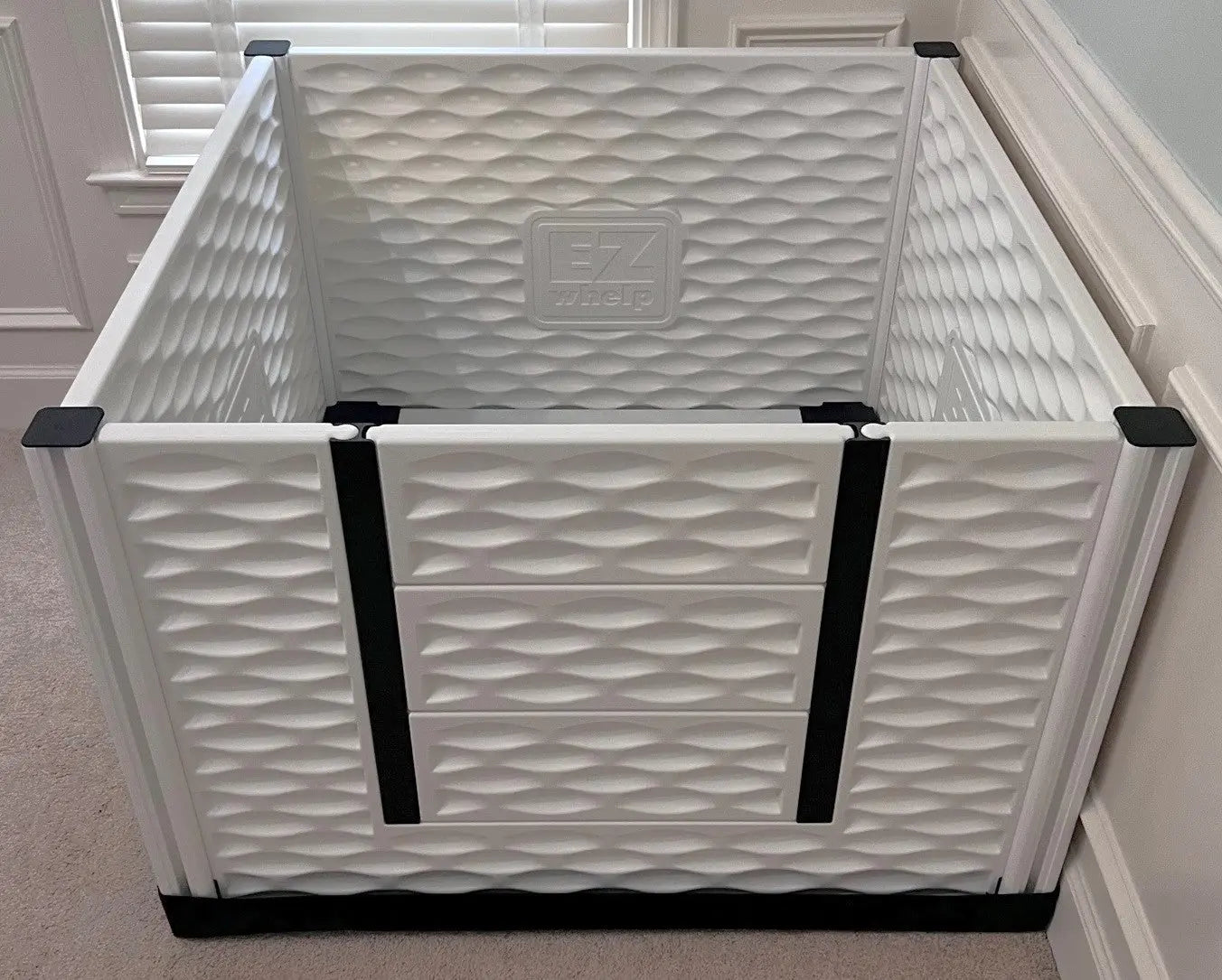 EZclassic TALL Whelping Box w/Rails EZwhelp