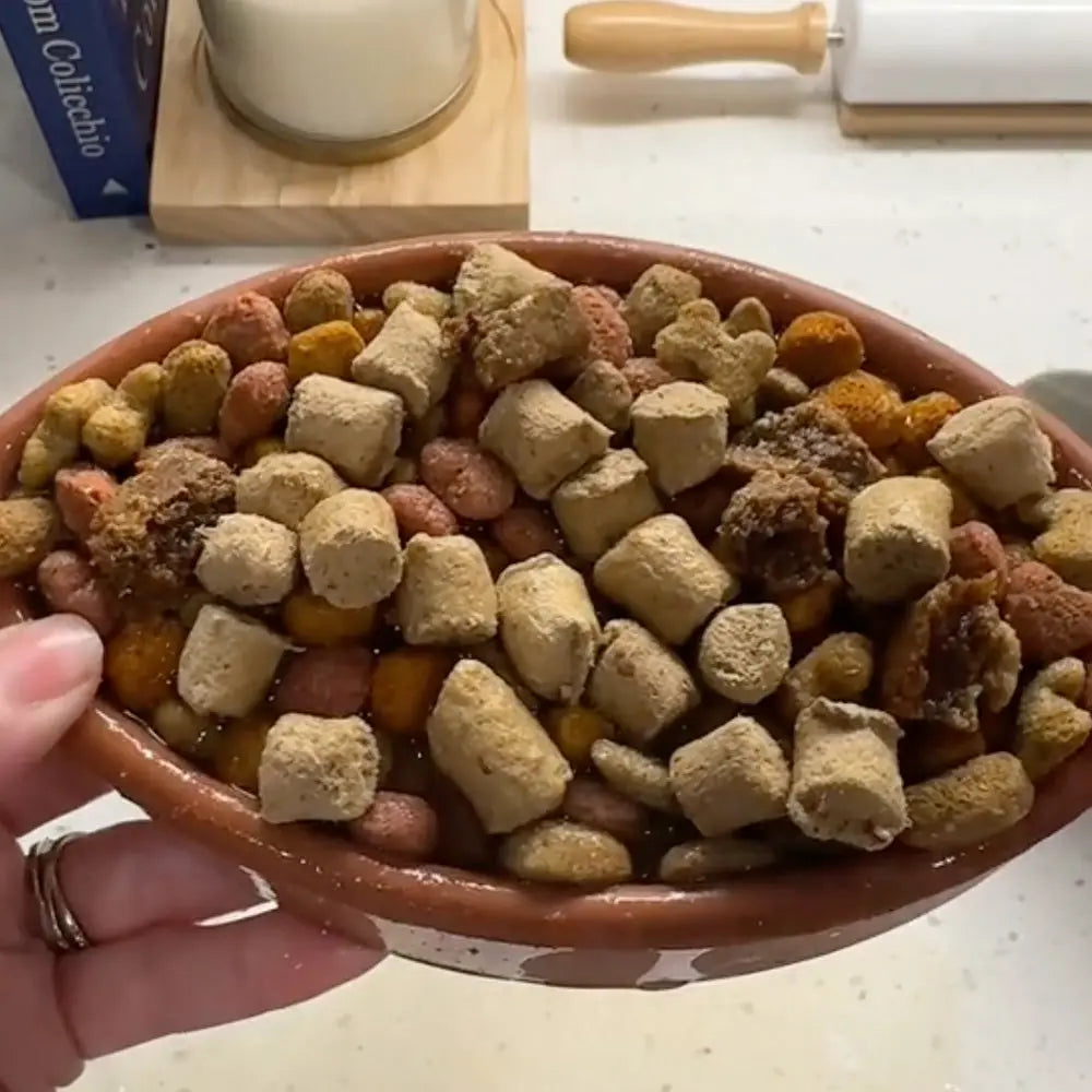 FreezFootball - Tough Enrichment Football Toy Freezbone