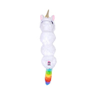 Colorful Unicorn Magical Creature Plush Dog Toy – with Squeaker & Crinkle Paper for Fun Play