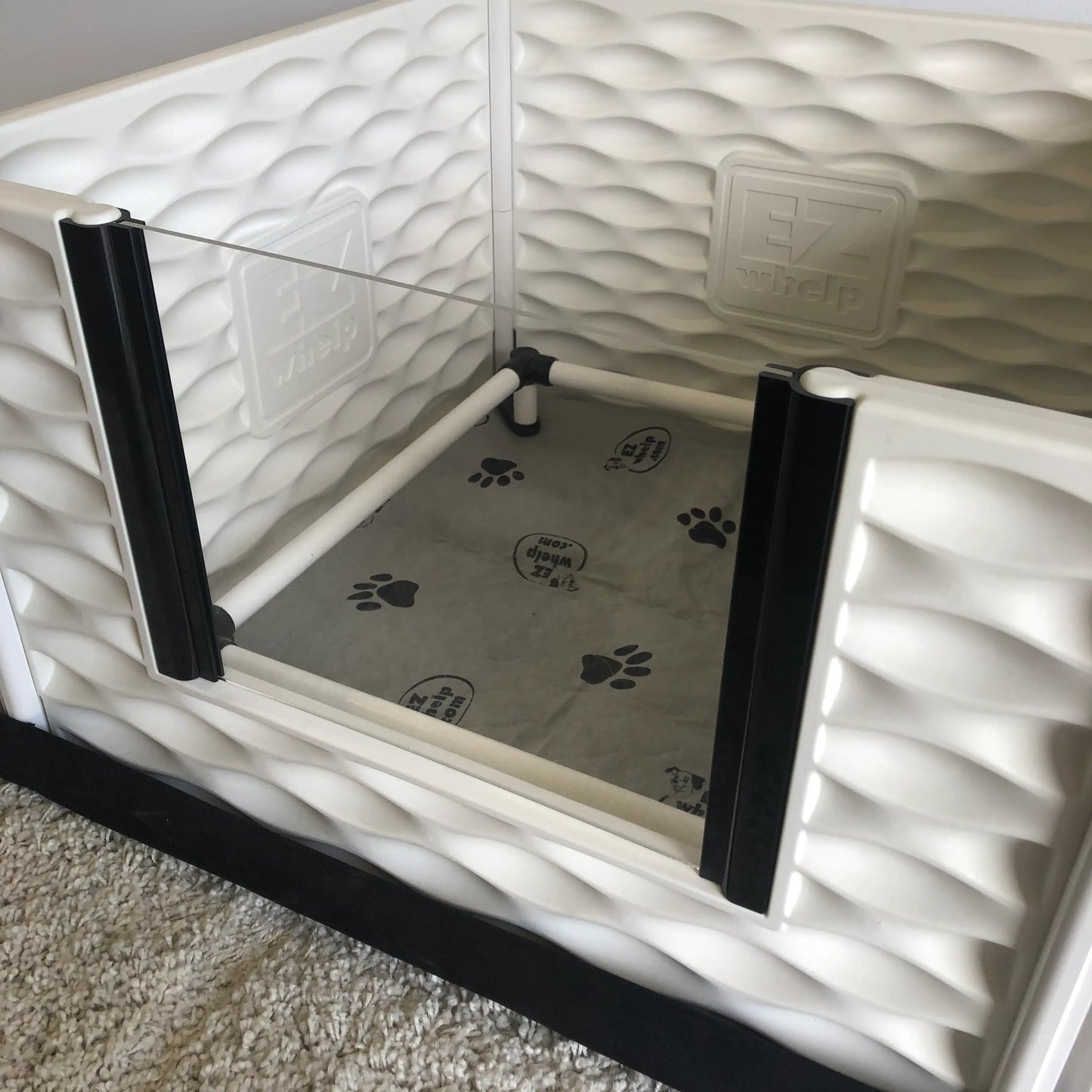 Acrylic Glass Door Sets for EZclassic Whelping Boxes (Standard and Tall) EZwhelp