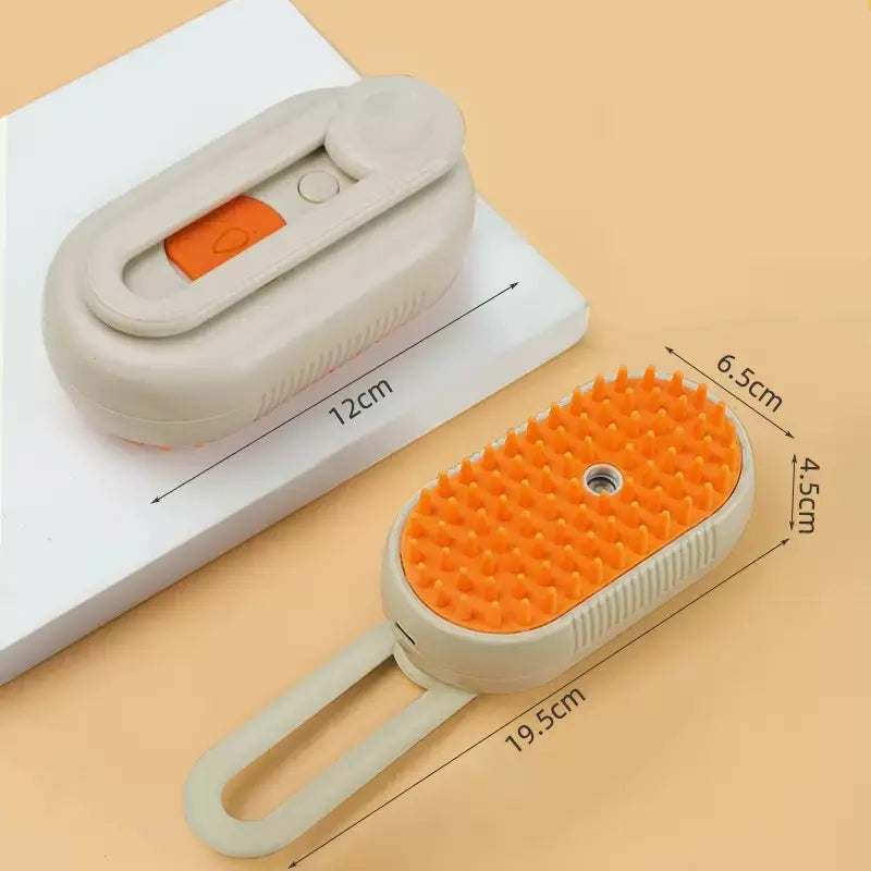 Milou & Lumi 4-in-1 Steam Pet Grooming Brush Dr. Milou