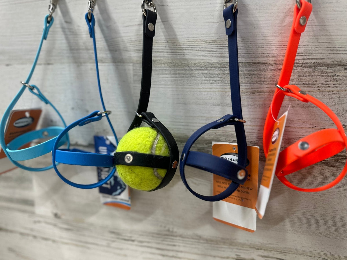 BioThane® Ball Sack | Slobber-Free Hands-Free Dog Tennis Ball Holder