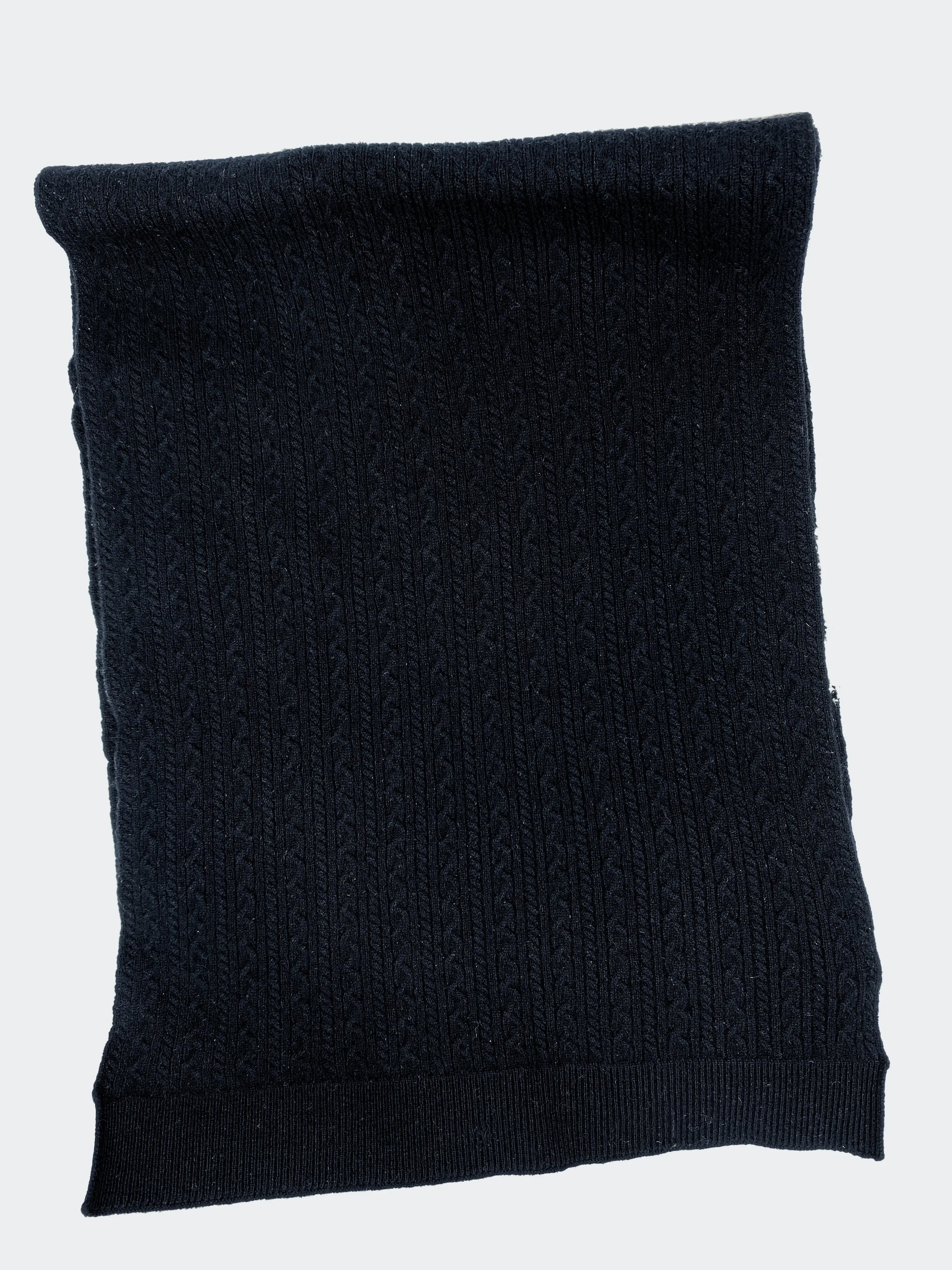 Cashmere Blend Scarf sets for Pets and their humans, Black and White BESPOKE PAWS