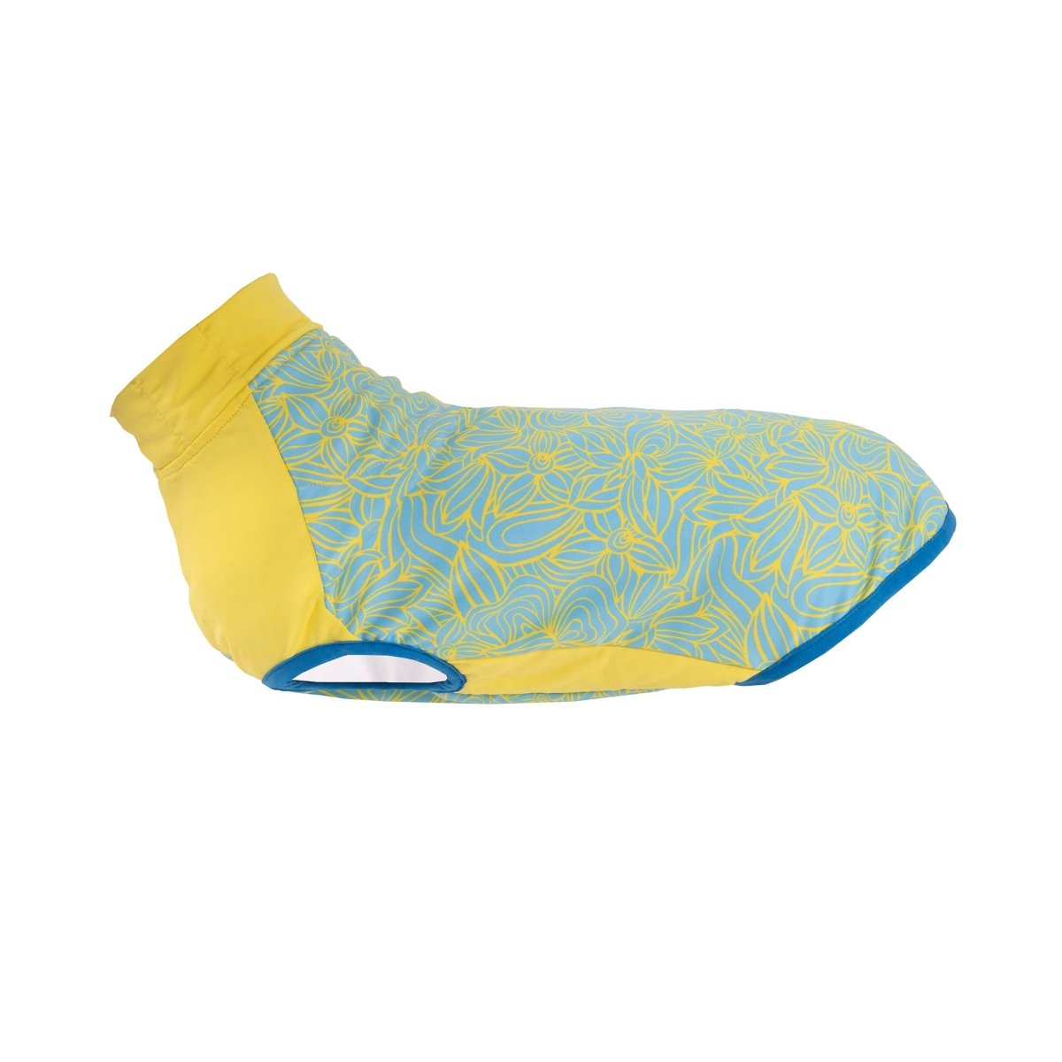 Body Glove Crystal Cool Dog Cooling Shirt showing the four core cooling zones