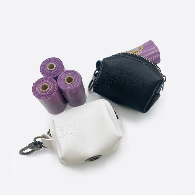 Leather Poop Bag Dispenser - K9 Outdoors
