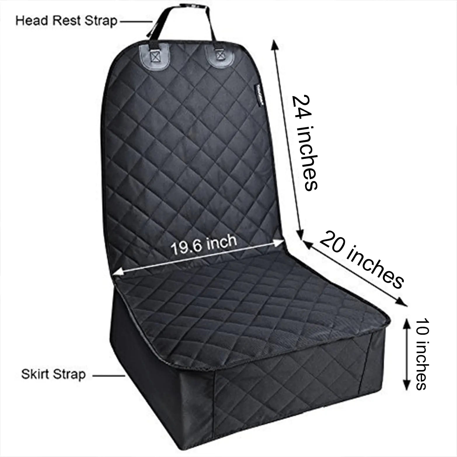 PupProtector™ Front Seat Dog Car Seat Cover Paw.com