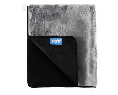 PupProtector™ Summer Short Fur Waterproof Throw Blanket - Charcoal Grey Paw.com