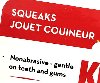 KONG Squeakair Tennis Balls 3Pk Small Airdog Squeaky Dog Fetch Toy 2"