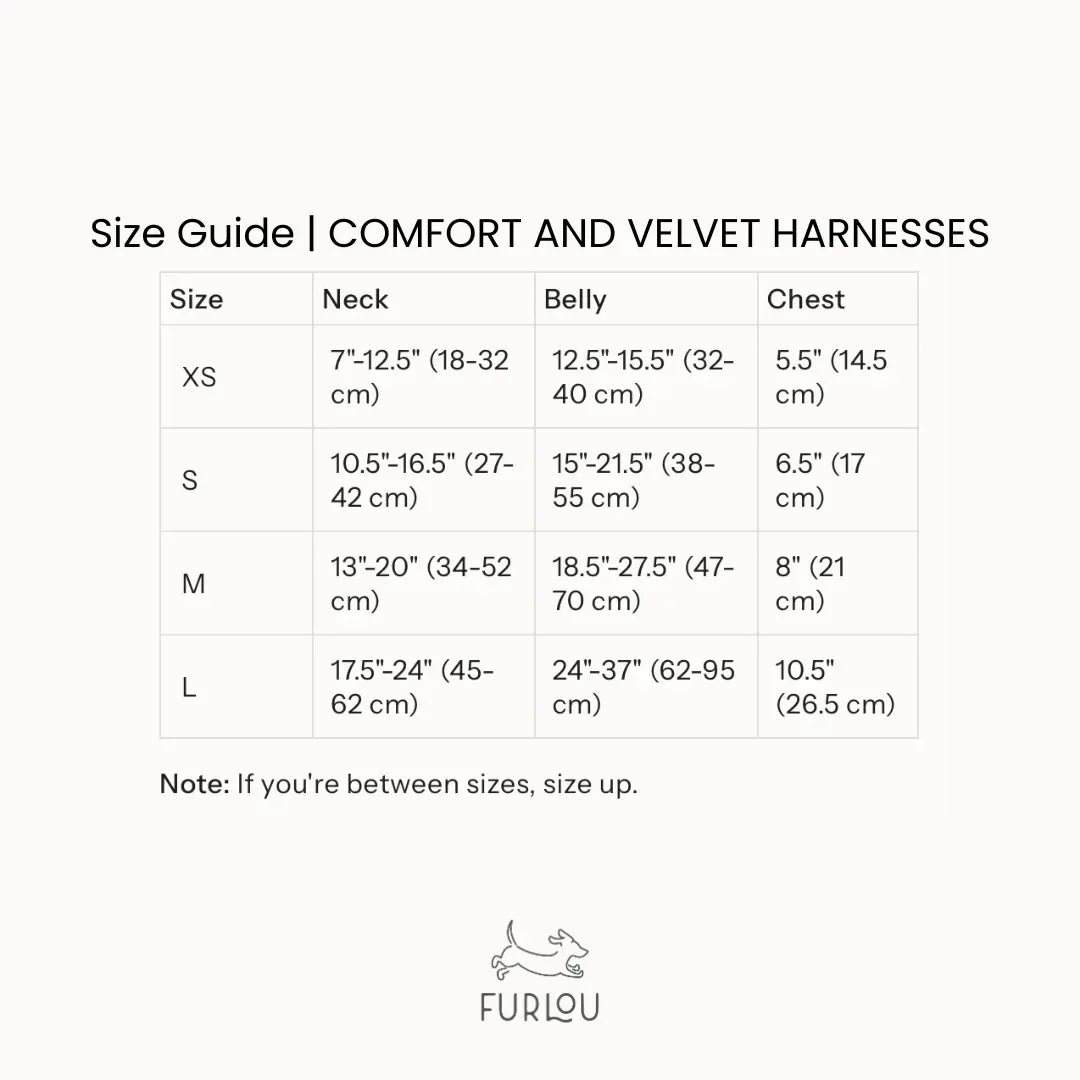 Magenta - Velvet Dog Harness FURLOU