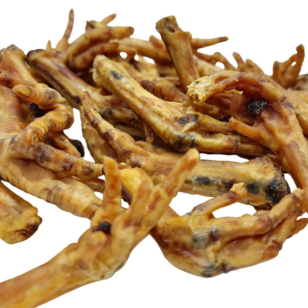 Country Living All-Natural Chicken Feet Dog Treats, Crunchy  Snacks for Joint Support – (20-Pack)