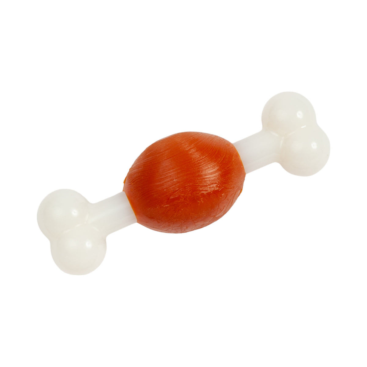 Country Living Beef-Flavored TPR & Nylon Bone Dog Chew Toy for Small Dogs