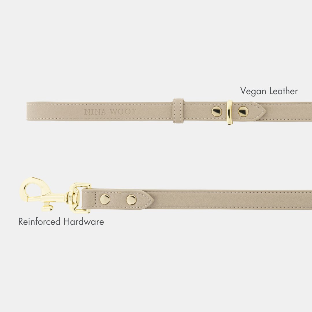 Leash 4ft - Vegan Leather - Cupertino Nina Woof