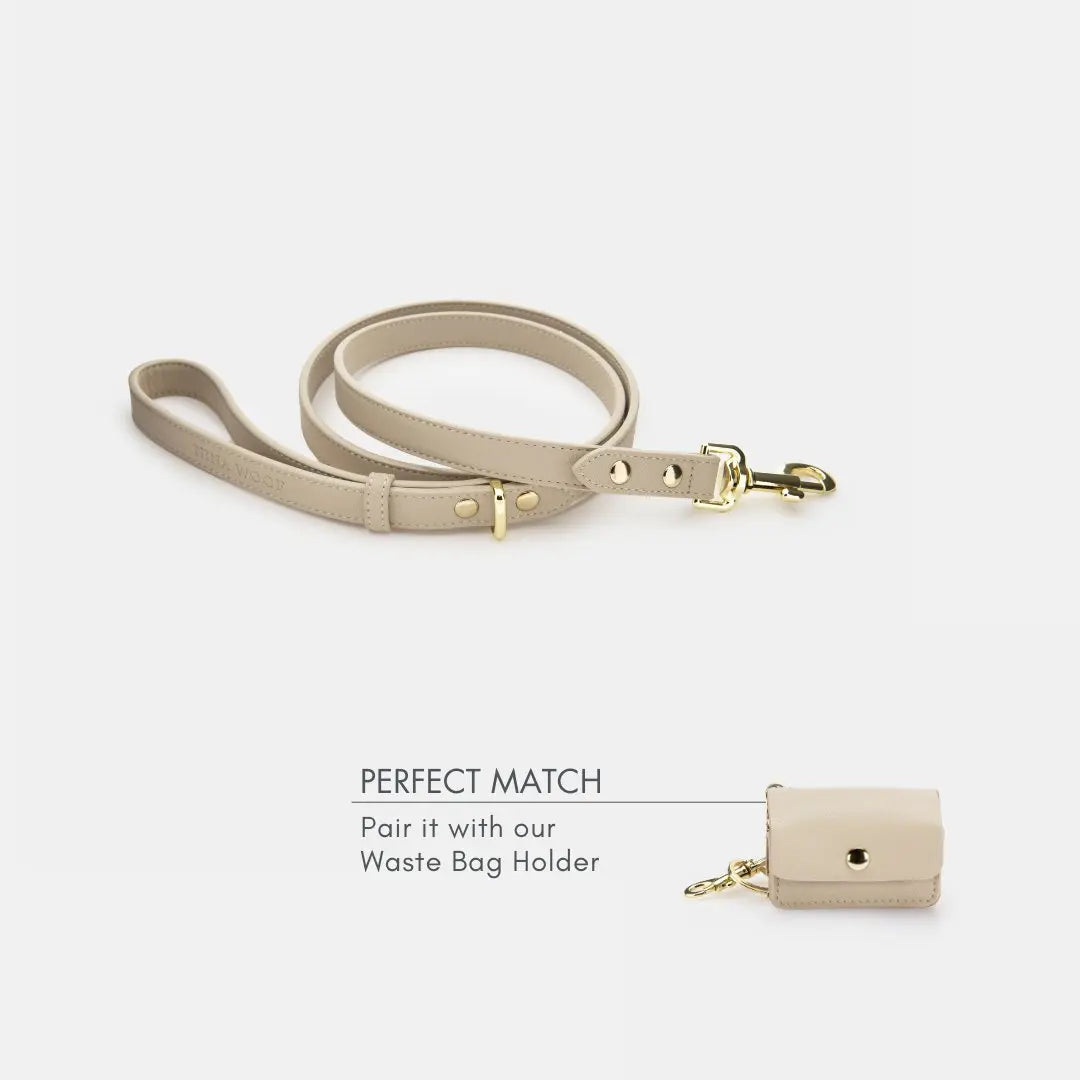 Leash 4ft - Vegan Leather Nina Woof