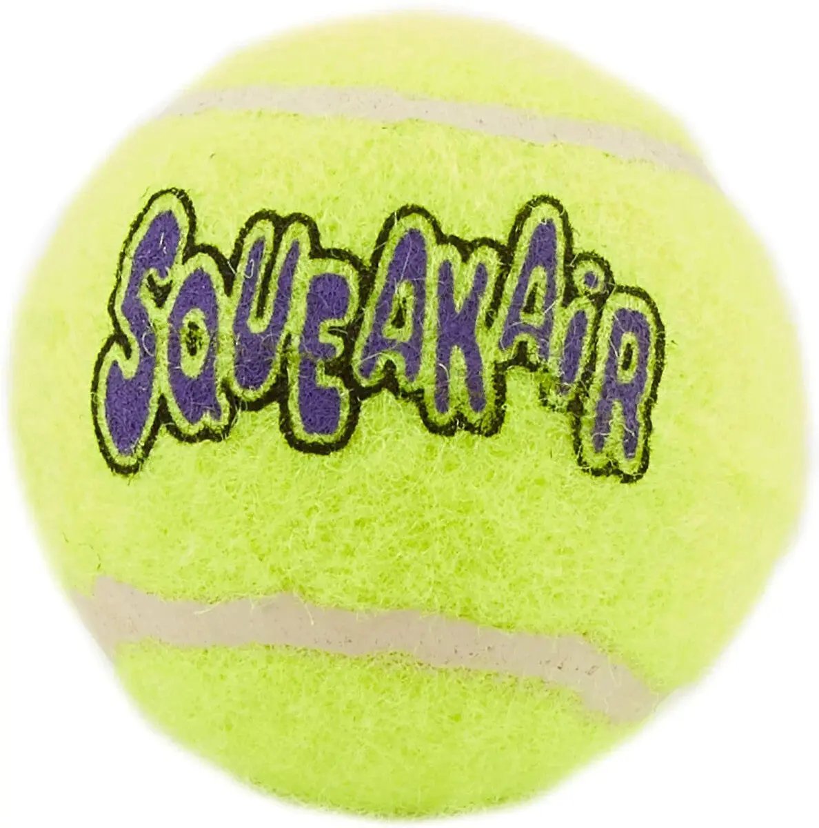 KONG Squeakair Tennis Balls 3Pk Small Airdog Squeaky Dog Fetch Toy 2"