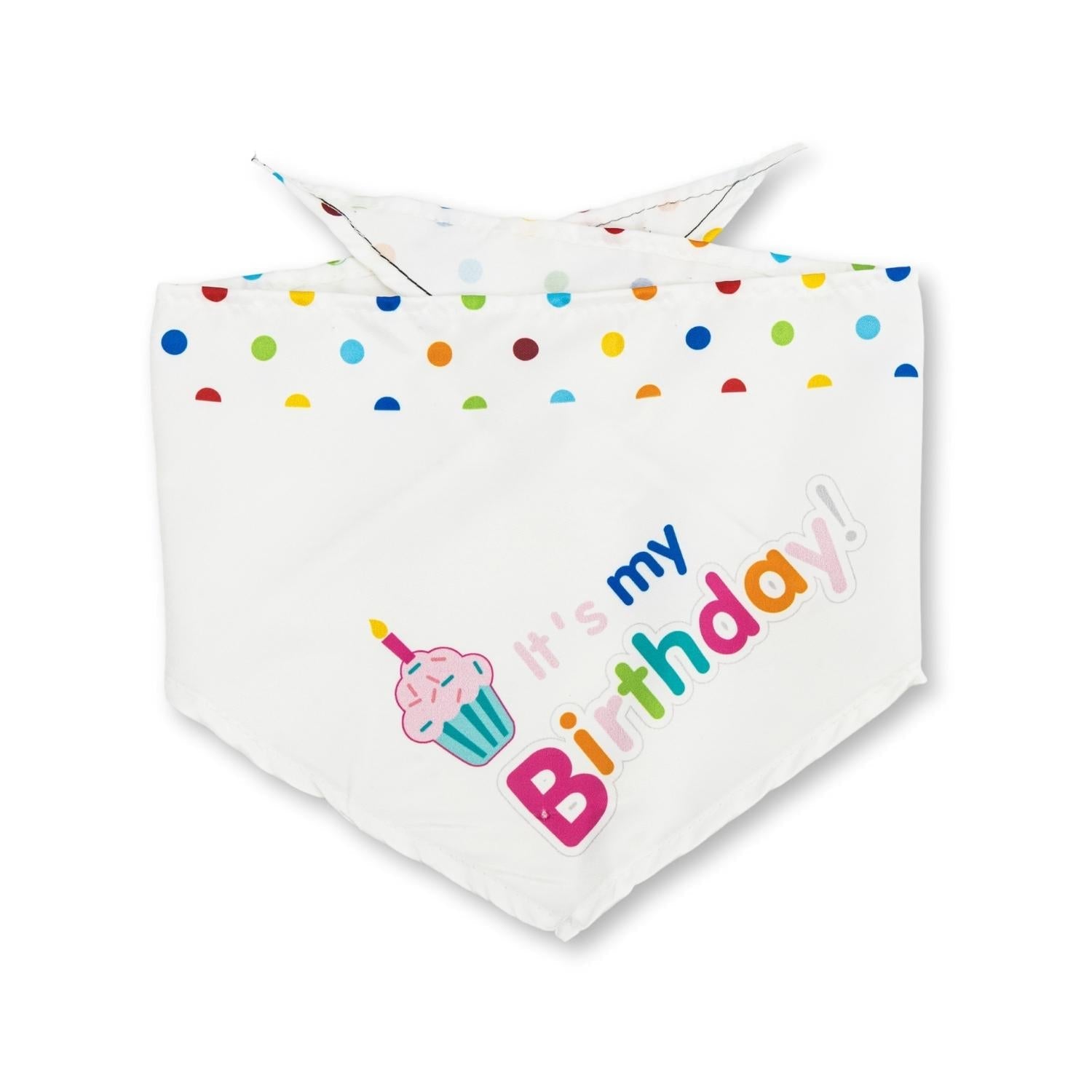 4-Piece Dog Birthday Kit – Celebrate in Style with Bandana, Hat, Bow Tie & Plush Toy