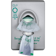 Dog Poop Bag Dispenser – Wall & Pole Mount | Dog Waste Station | Front-Load | Made in USA | beyondGREEN