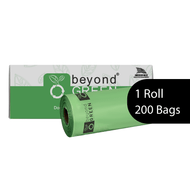 Dog Waste Bags – 200-Count Core Roll 8" x 13" | Bulk Refill | Made in USA | beyondGREEN
