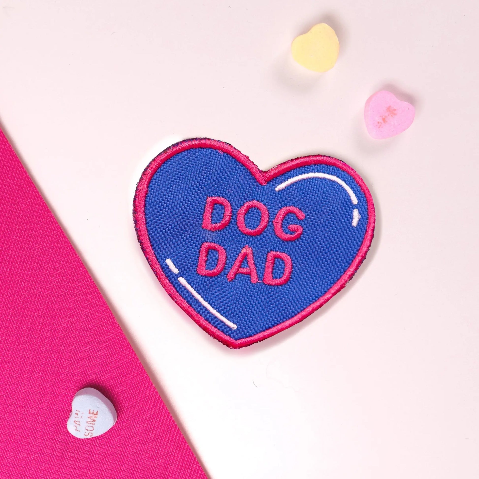 Dog Dad Heart Patch K9 Sport Sack