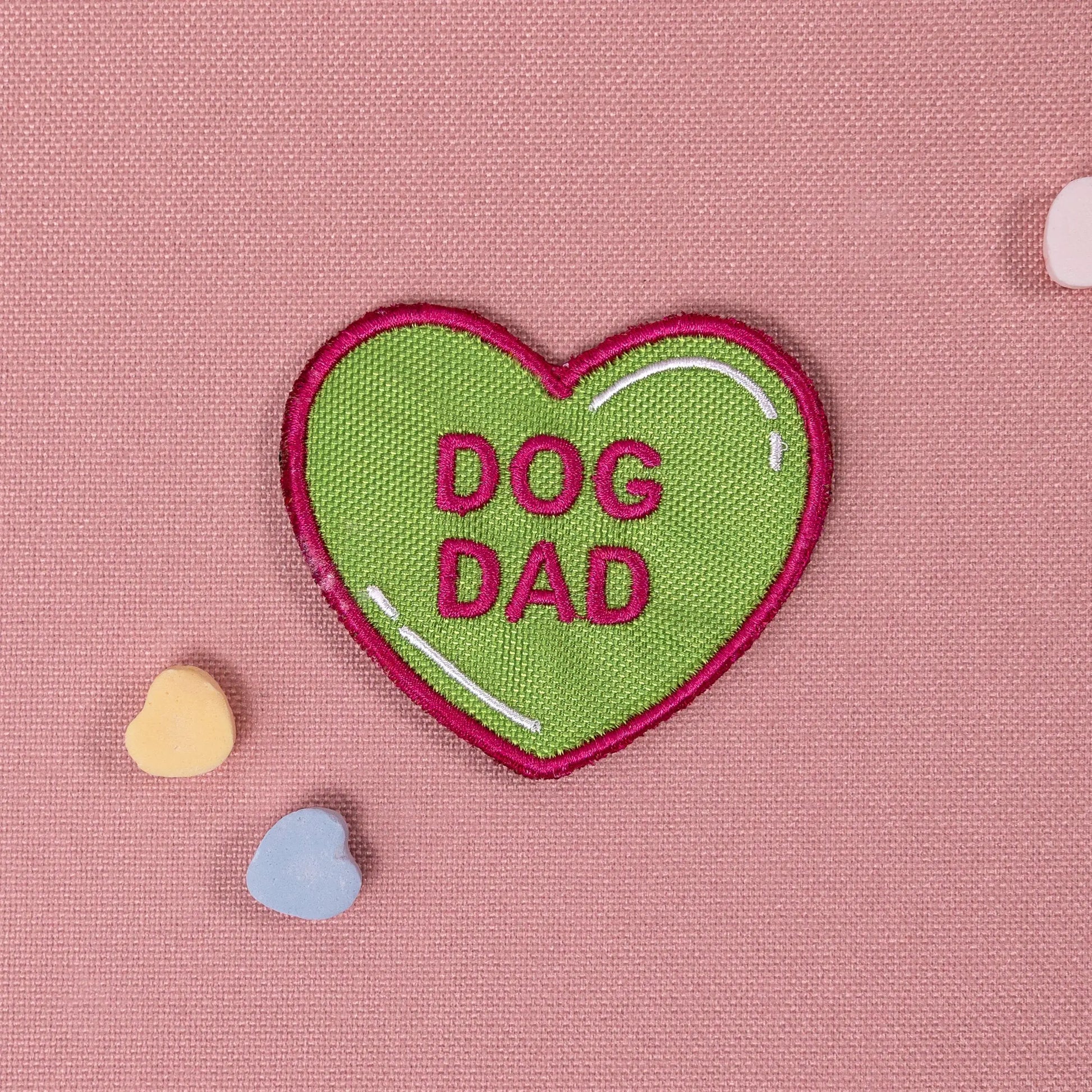 Dog Dad Heart Patch K9 Sport Sack