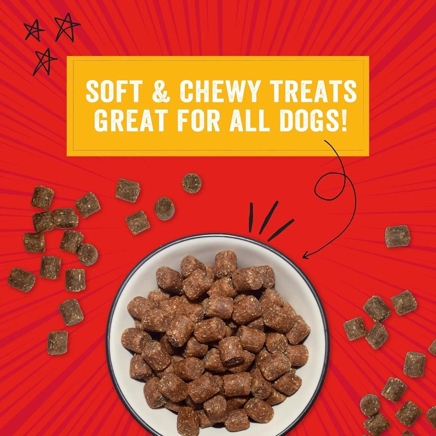 Training Dog Treats - Crav'N Bac'N Soft Bacon & Chicken Bites - Premium USA Made - Low Calorie Rewards - 8.25Oz