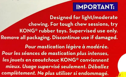 KONG Airdog Squeakair Tennis Balls 3 Ct XS Dog Fetch Toy