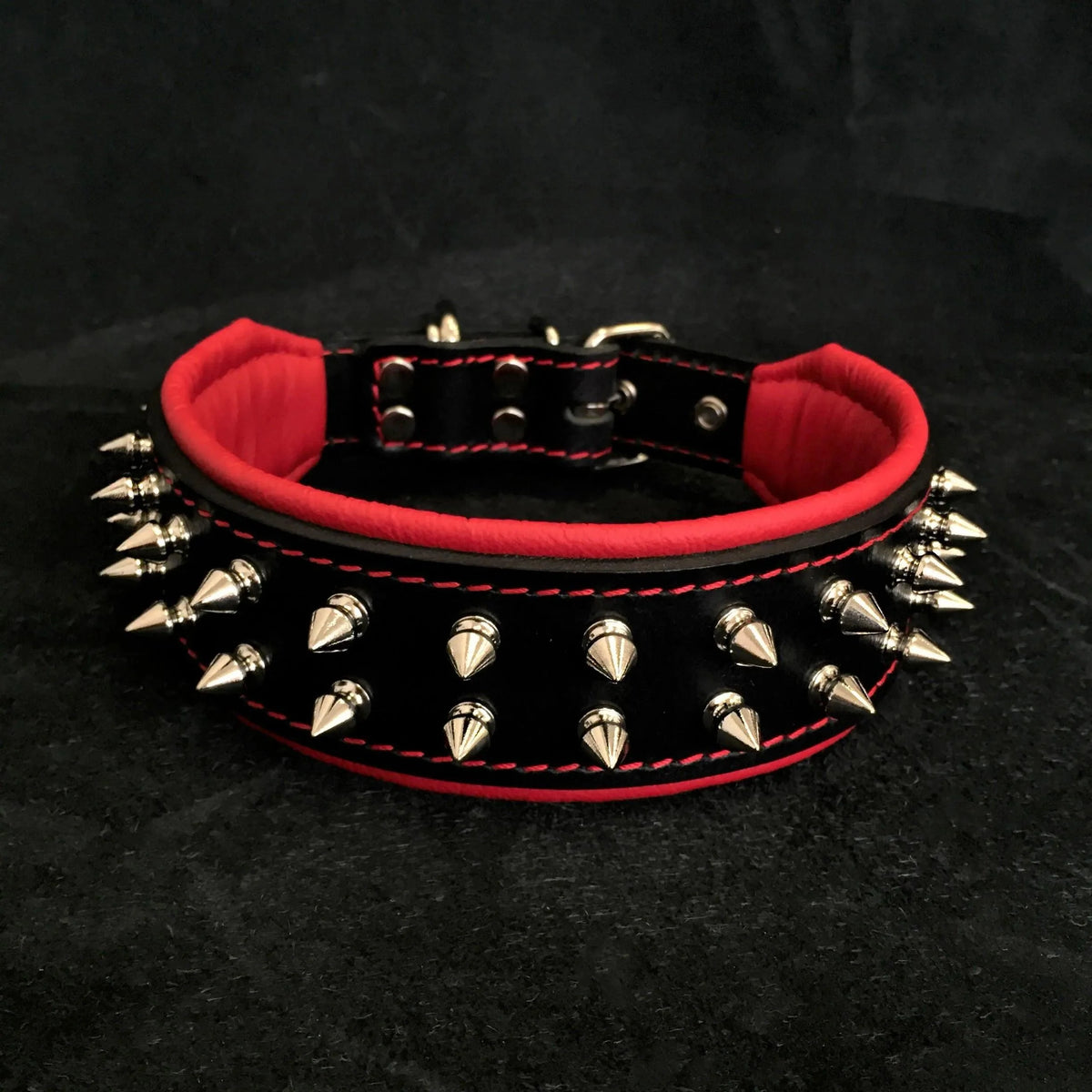 Bestia Frenchie Leather Dog Collar