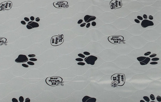 Gray Paw Print Pad/Mat EZwhelp