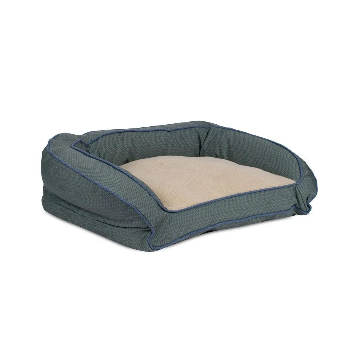 GreenDog Checkered Wave Bolster Bed K9 Outdoors